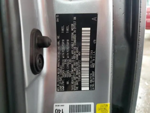 2015 TOYOTA SIENNA LE