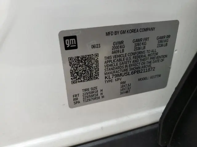 2023 CHEVROLET TRAILBLAZER RS  