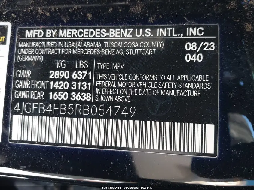 2024 MERCEDES-BENZ GLE 350 4MATIC