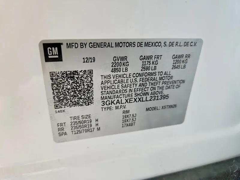 2020 GMC TERRAIN DENALI  