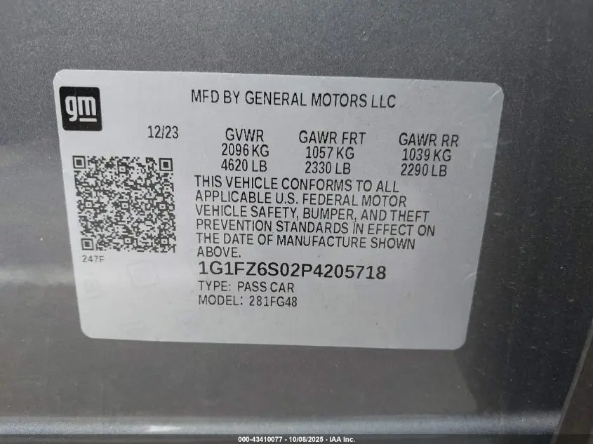 2023 CHEVROLET BOLT EUV FWD PREMIER