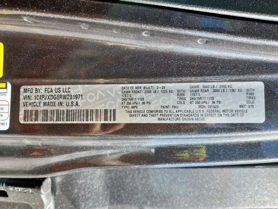 2024 JEEP WRANGLER SPORT  