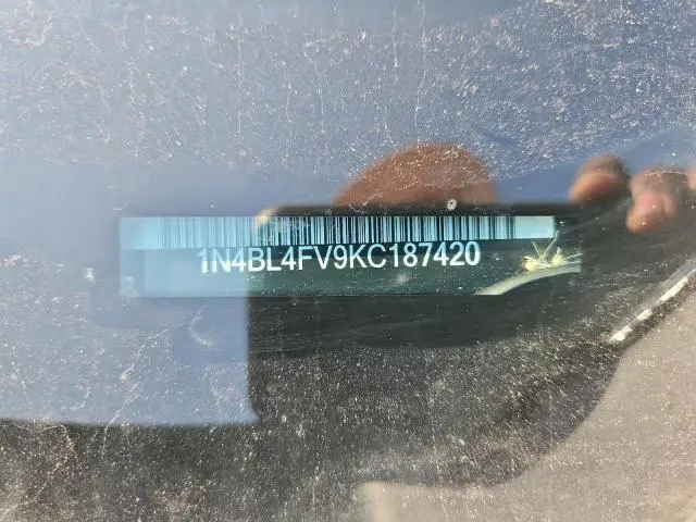 2019 NISSAN ALTIMA PLATINUM  