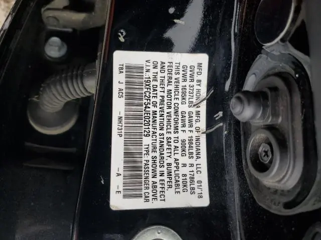 2018 HONDA CIVIC LX  