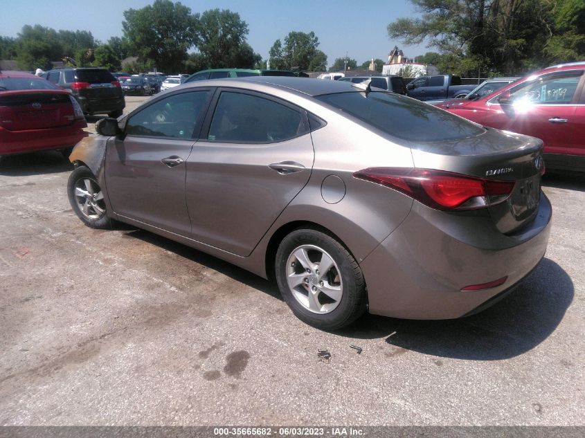 2015 HYUNDAI ELANTRA SE