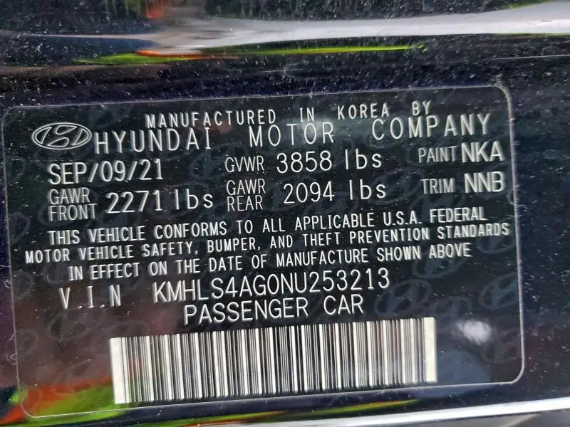 2022 HYUNDAI ELANTRA SEL  