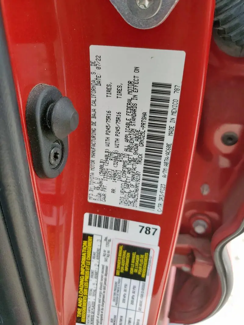 2022 TOYOTA TACOMA DOUBLE CAB  