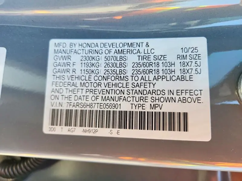 2026 HONDA CR-V SPORT-L  