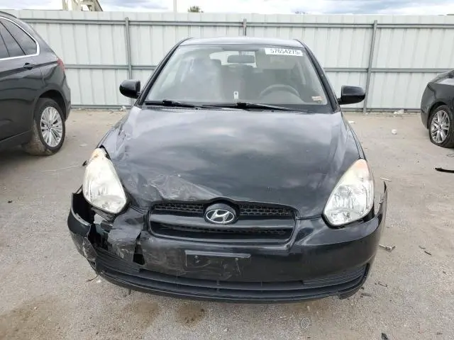 2010 HYUNDAI ACCENT BLUE  