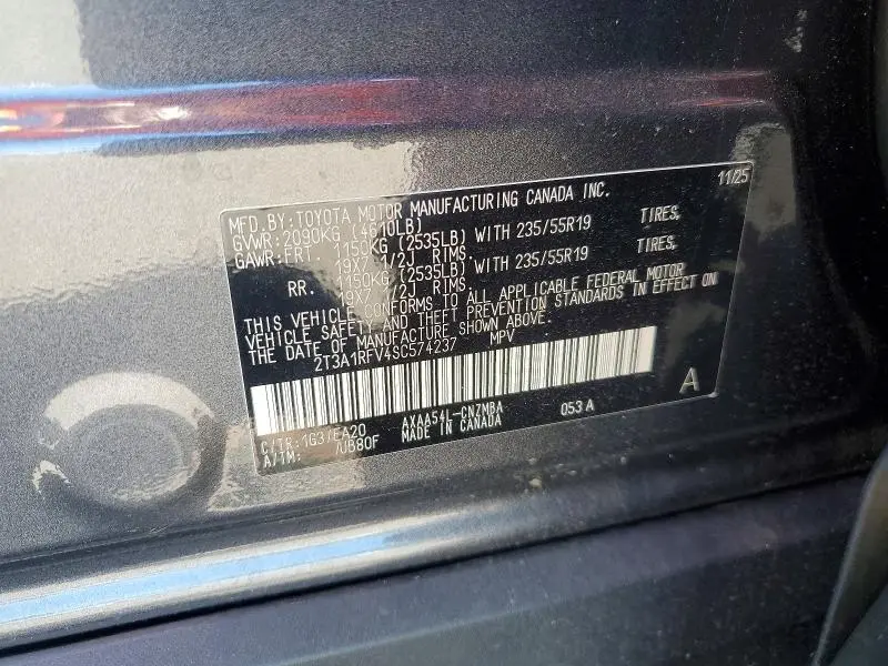 2025 TOYOTA RAV4 XLE PREMIUM  