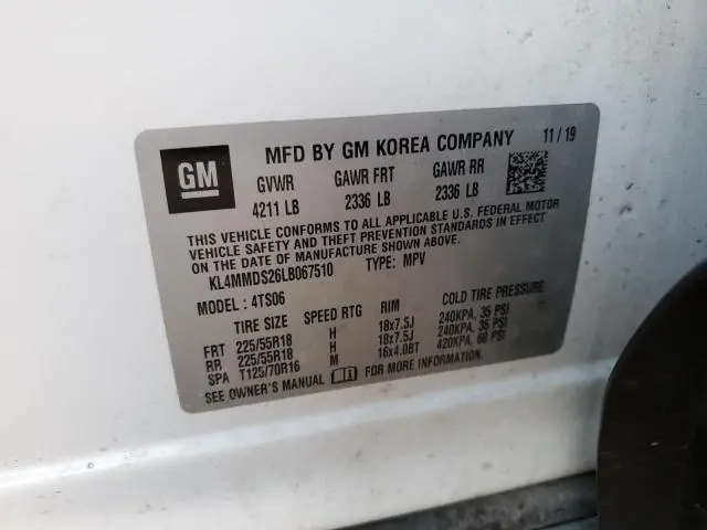 2020 BUICK ENCORE GX SELECT  