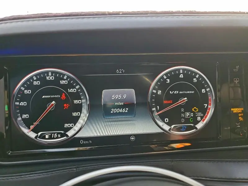 2015 MERCEDES-BENZ S 63 AMG  