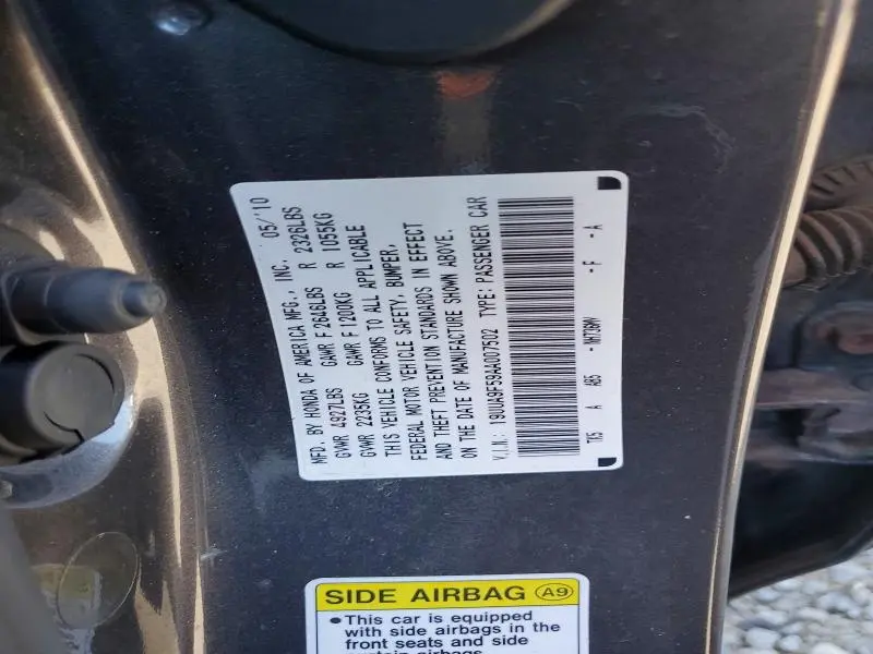 2010 ACURA TL   