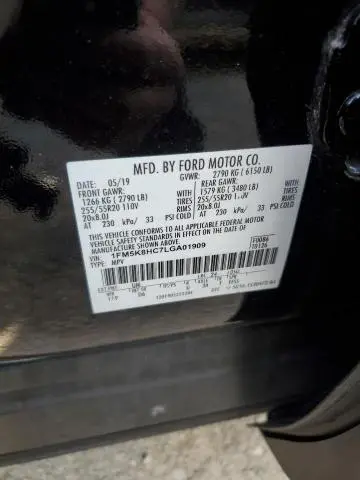 2020 FORD EXPLORER PLATINUM  