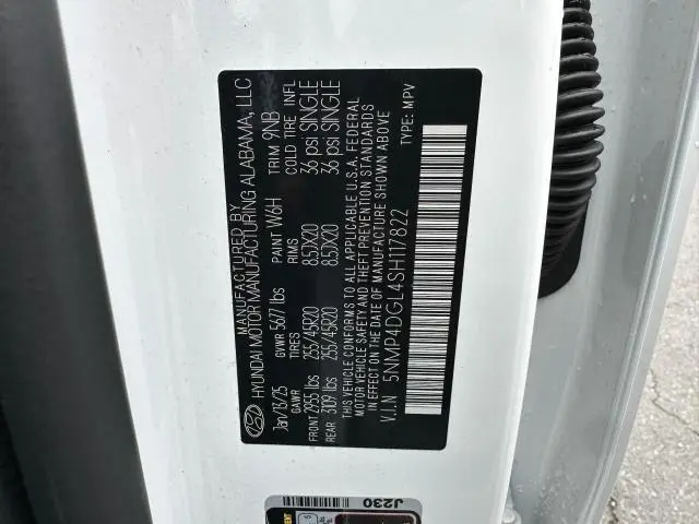 2025 HYUNDAI SANTA FE LIMITED  