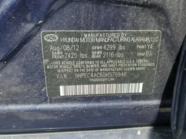 2013 HYUNDAI SONATA SE