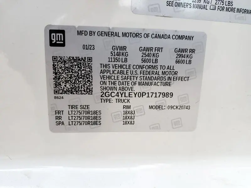 2023 CHEVROLET SILVERADO K2500 HEAVY DUTY  