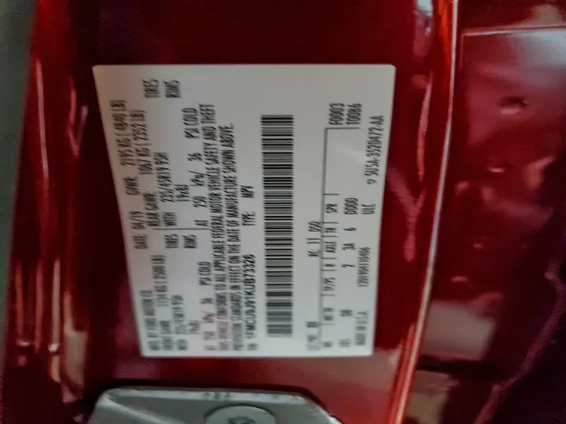 2019 FORD ESCAPE TITANIUM  