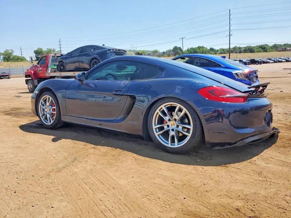 2015 PORSCHE CAYMAN S  