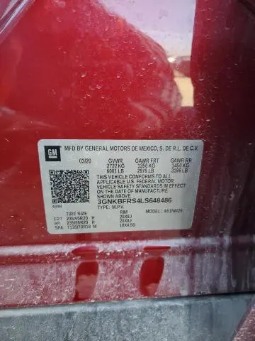 2020 CHEVROLET BLAZER PREMIER  