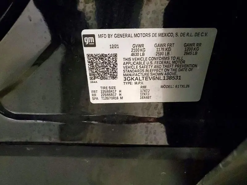 2022 GMC TERRAIN SLE  