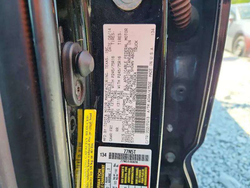 2015 TOYOTA TACOMA DOUBLE CAB PRERUNNER  