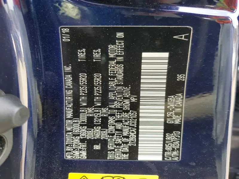 2018 LEXUS RX 450H BASE  