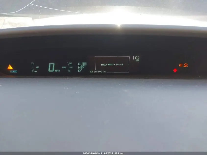 2011 TOYOTA PRIUS TWO