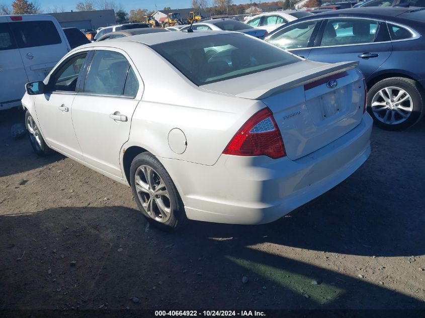 2012 FORD FUSION SE