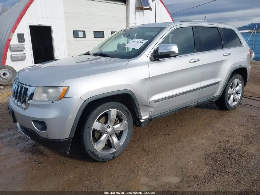 2012 JEEP GRAND CHEROKEE OVERLAND