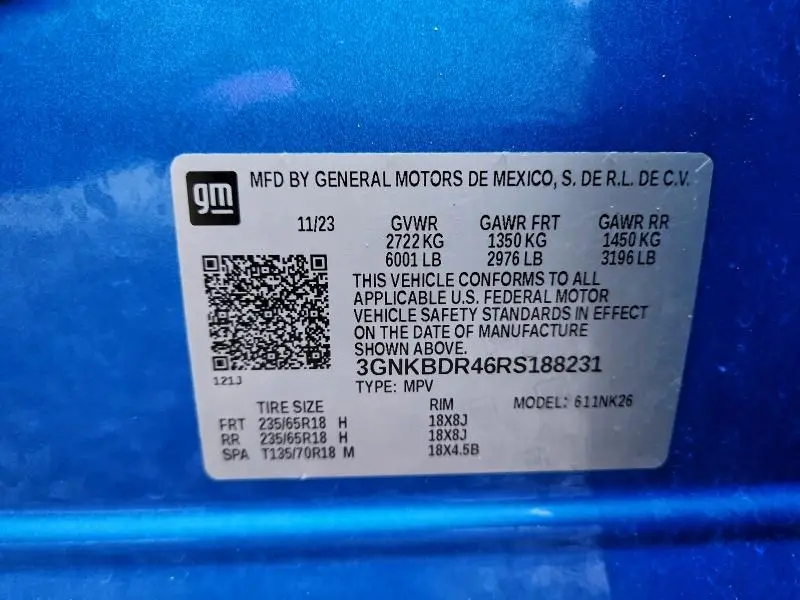 2024 CHEVROLET BLAZER 3LT  