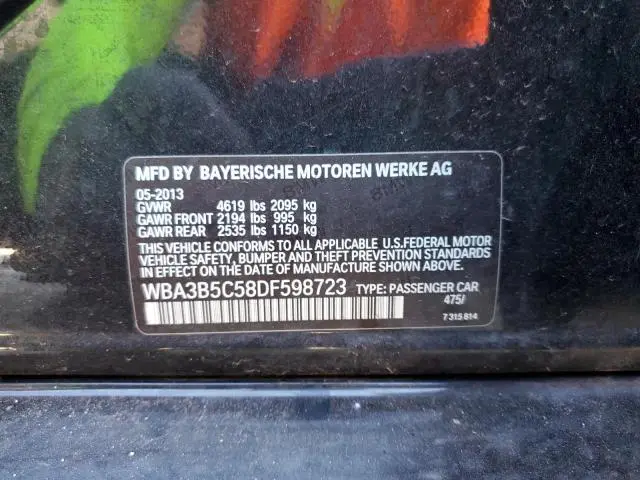 2013 BMW 328 XI SULEV  