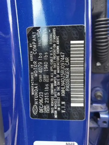 2024 HYUNDAI ELANTRA LIMITED  