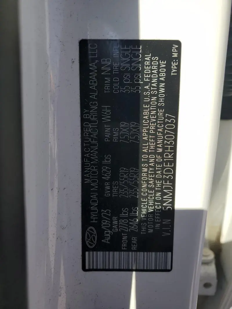 2024 HYUNDAI TUCSON SEL  