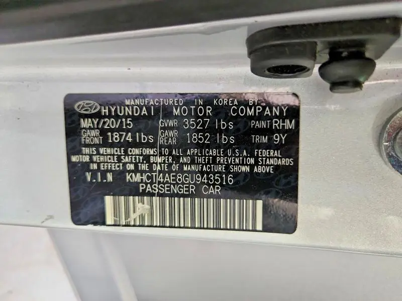 2016 HYUNDAI ACCENT SE  