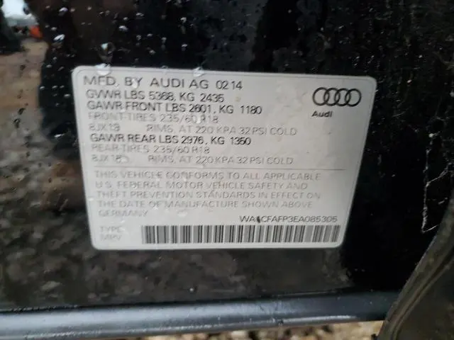 2014 AUDI Q5 PREMIUM  