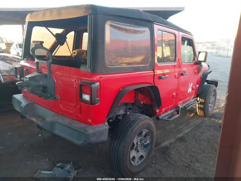 2020 JEEP WRANGLER UNLIMITED SPORT S 4X4