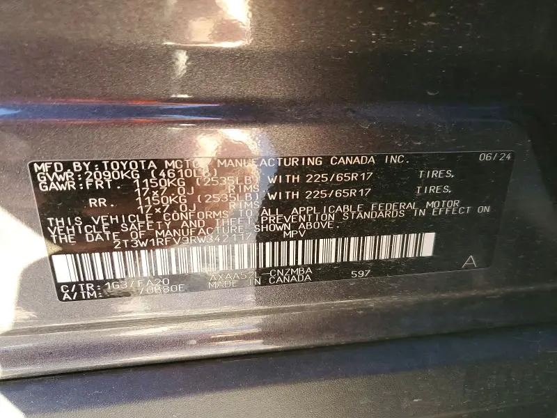 2024 TOYOTA RAV4 XLE  