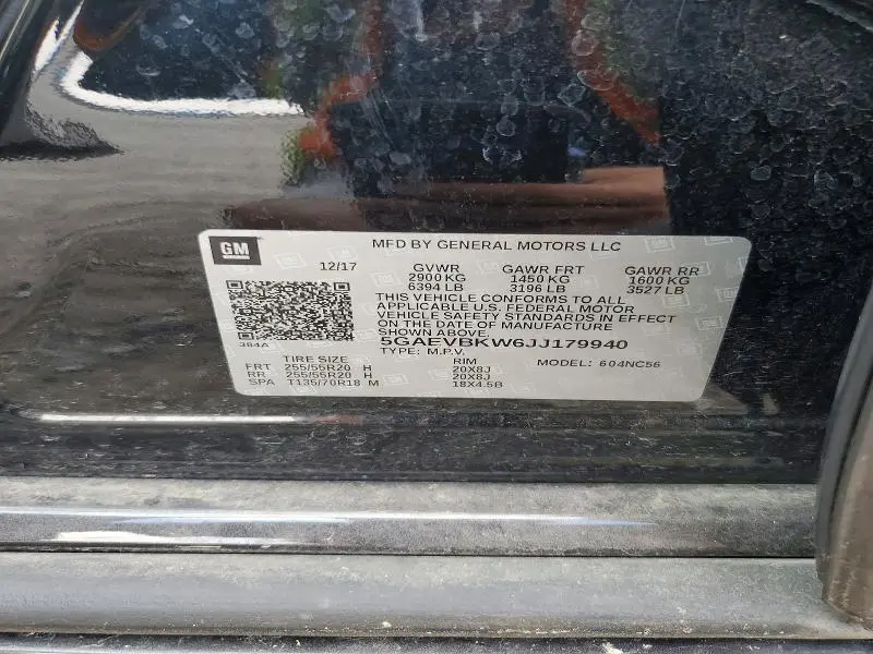2018 BUICK ENCLAVE PREMIUM  