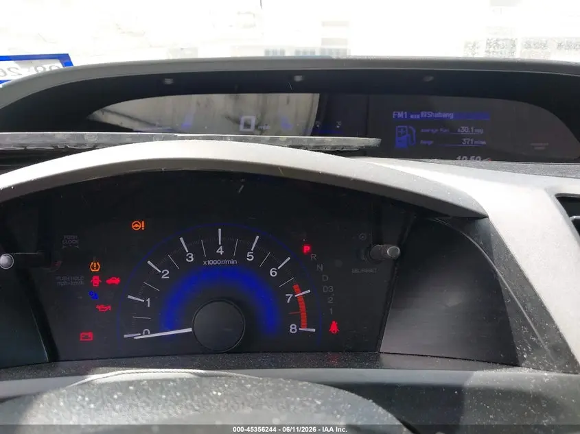 2012 HONDA CIVIC LX