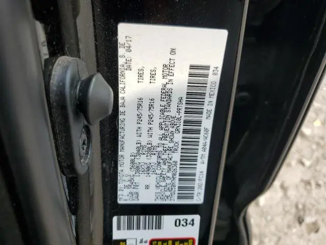 2017 TOYOTA TACOMA DOUBLE CAB  
