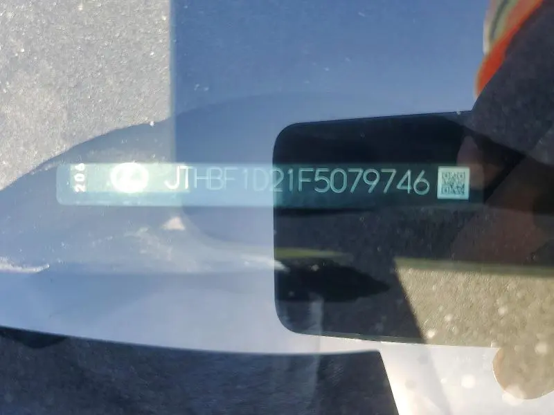 2015 LEXUS IS 250 BASE  