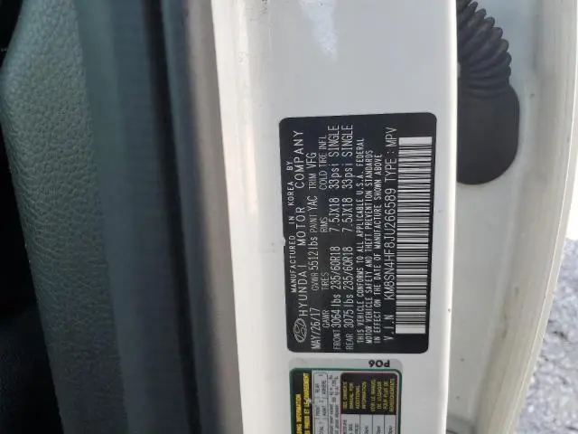 2018 HYUNDAI SANTA FE SE  