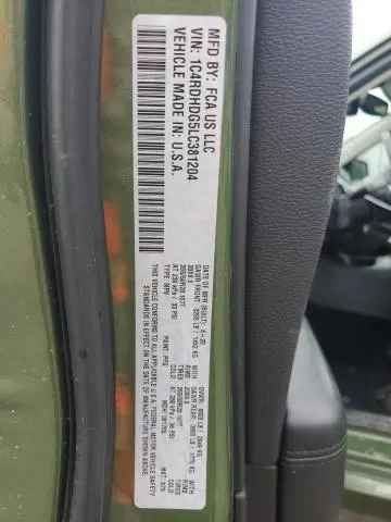 2020 DODGE DURANGO GT  