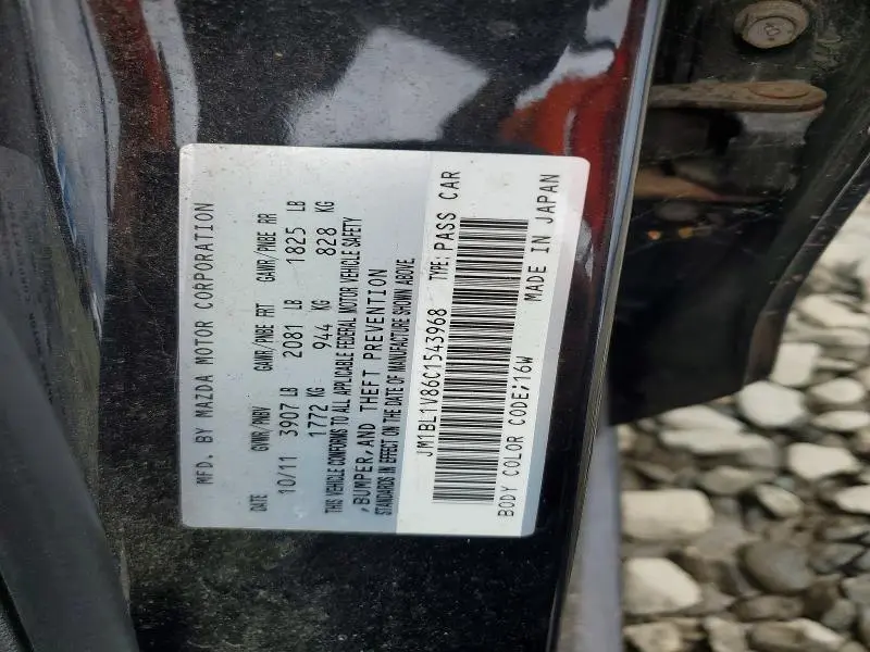2012 MAZDA 3 I  