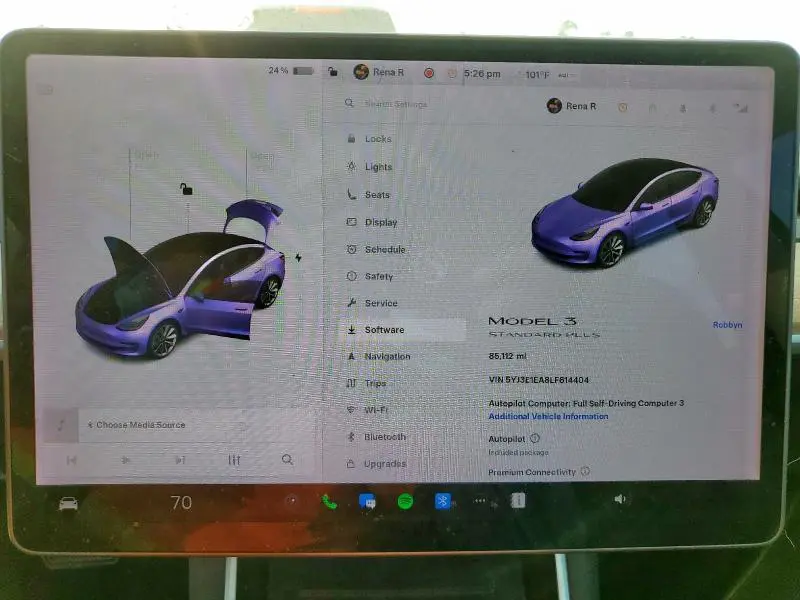 2020 TESLA MODEL 3