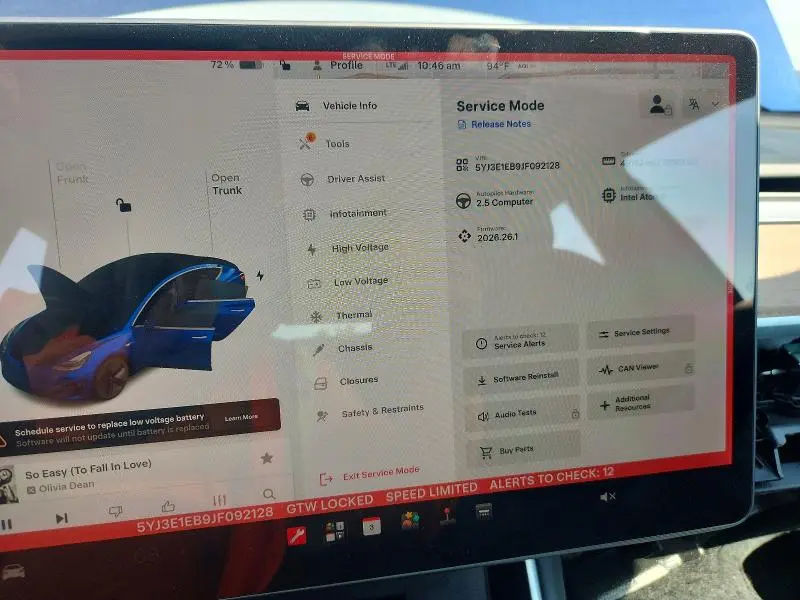 2018 TESLA MODEL 3   