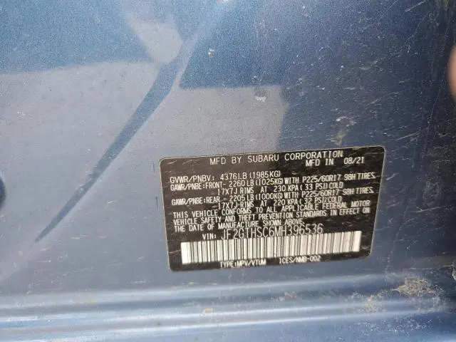 2021 SUBARU CROSSTREK SPORT