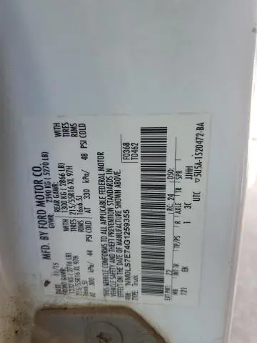 2016 FORD TRANSIT CONNECT XL  