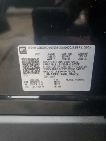 2024 CHEVROLET EQUINOX LS  